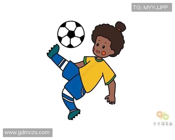 足球明星简笔画卡通人物全收录 展现运动员独特魅力与风采